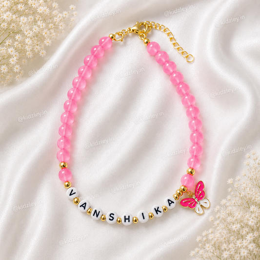 Kidzley Pinky Pop Name Necklaces