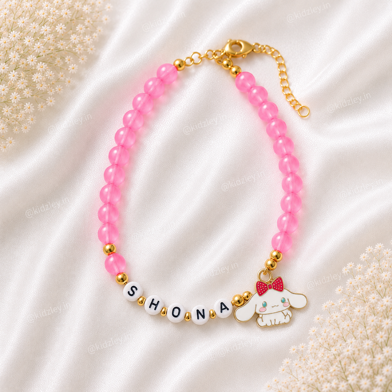 Kidzley Pinky Pop Name Necklaces