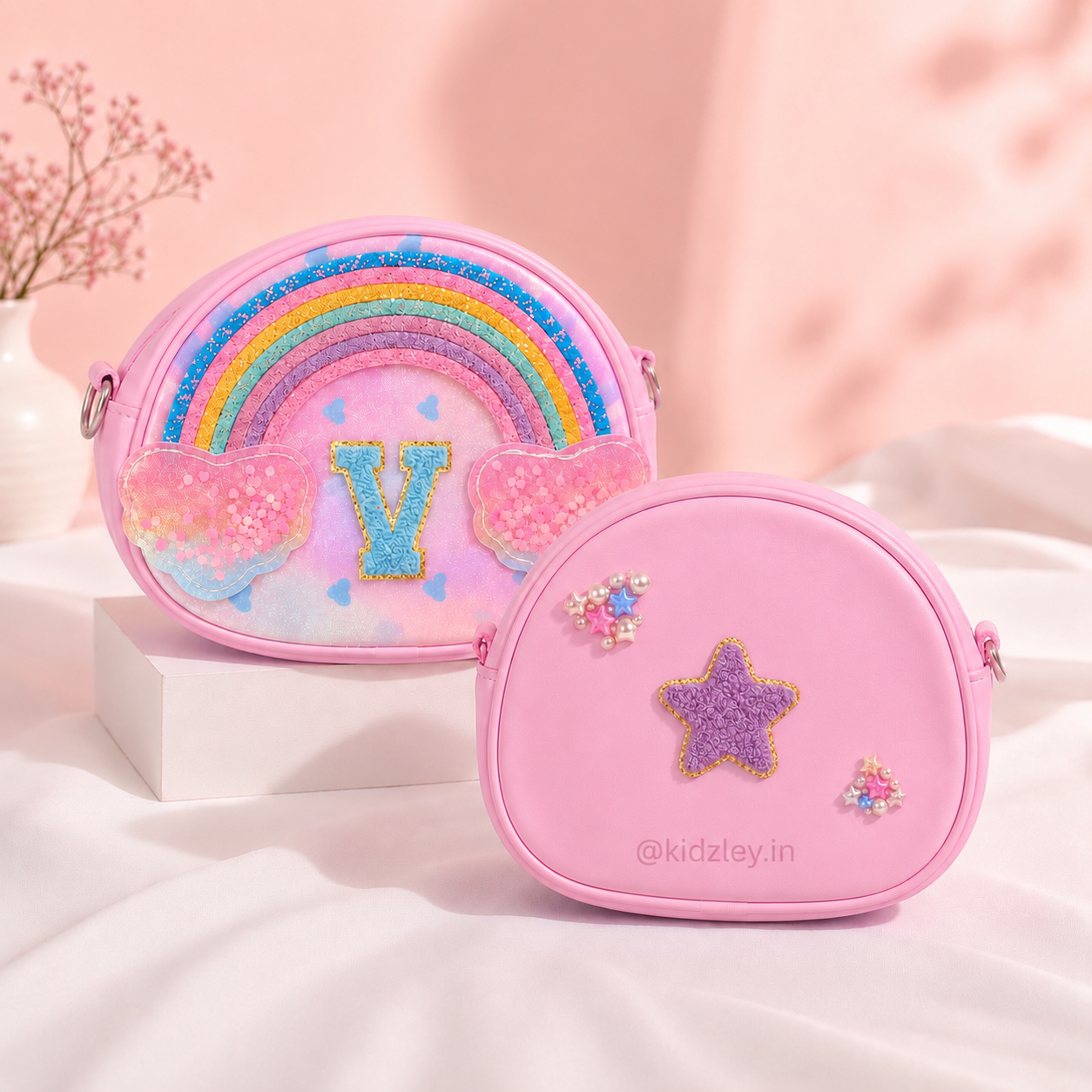 Personalised Rainbow Purses