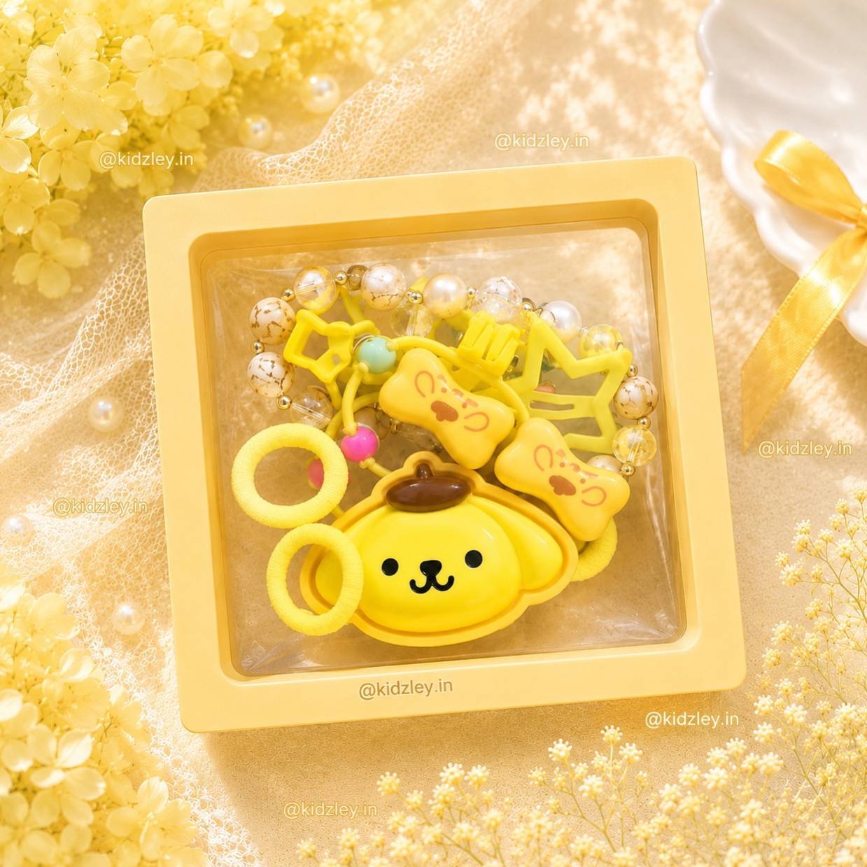 Premium Kawaii Accessories Set - Pompompurin 1
