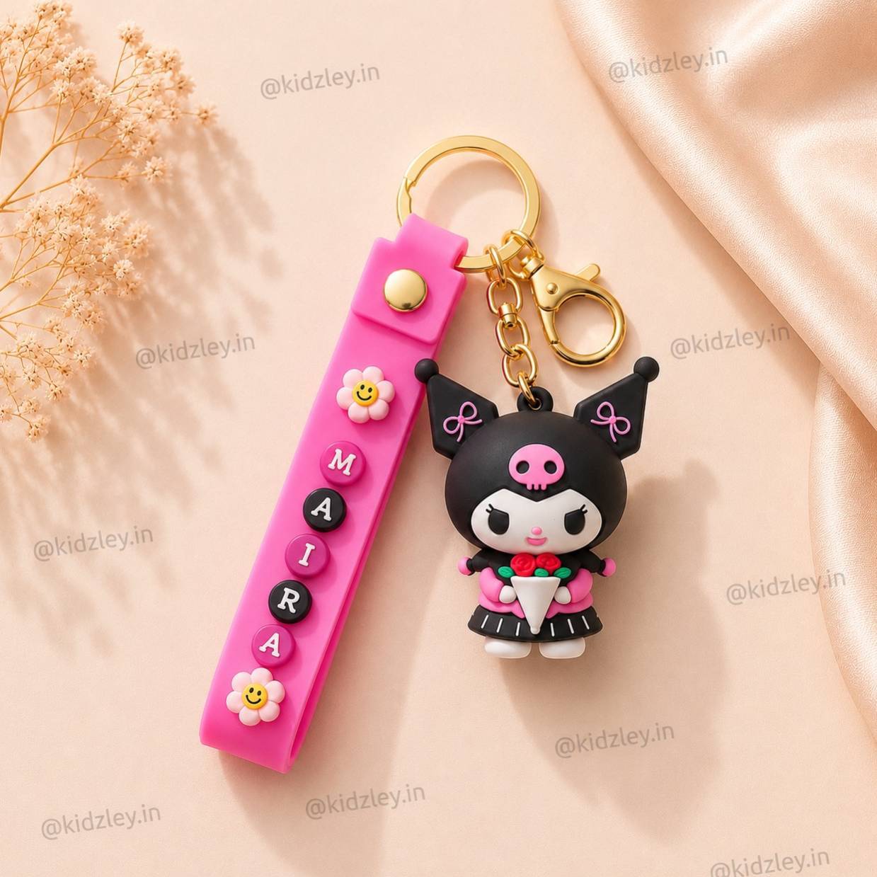 Kuromi- Personalised Keychains
