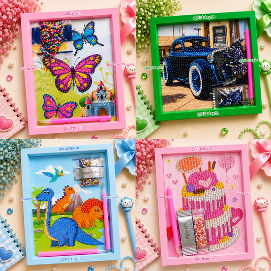 DIY Diamond (Dot) Paintings (Set Of 4)