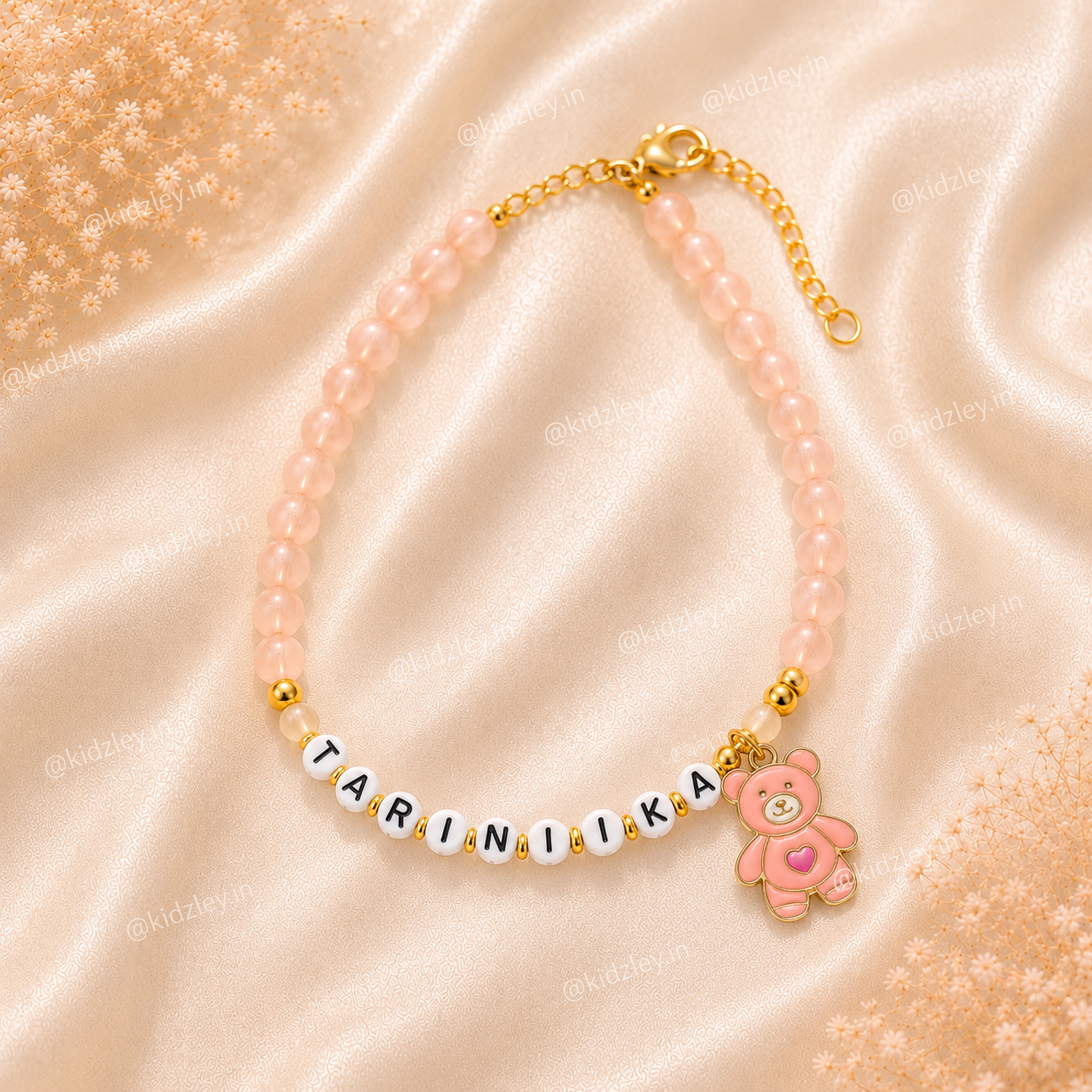 Kidzley Peach Glow Name Necklaces
