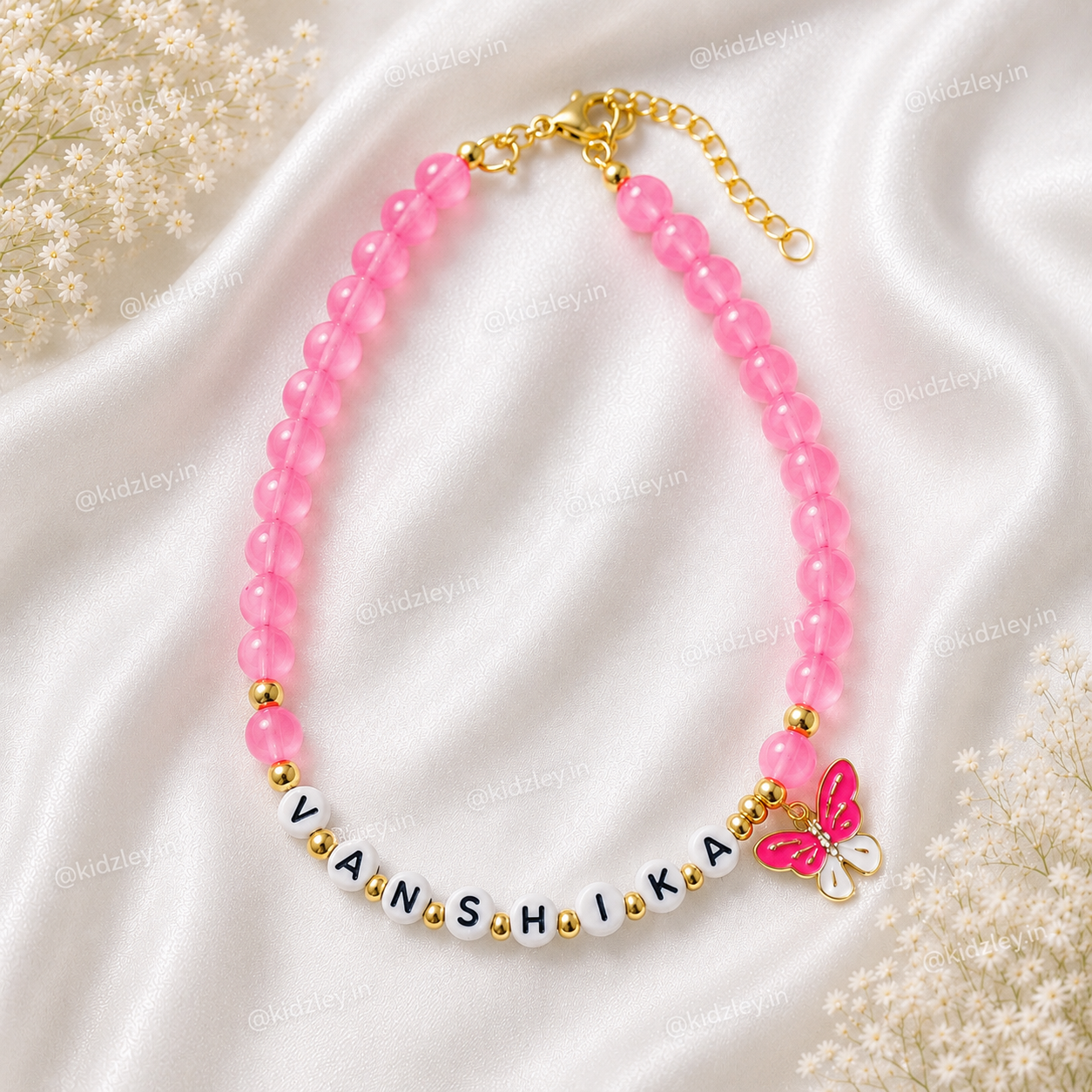 Kidzley Pinky Pop Name Necklaces
