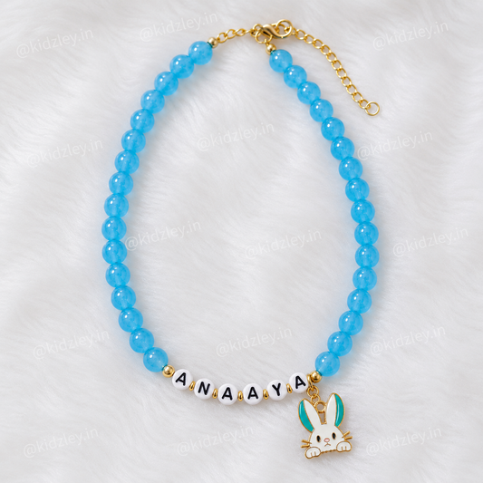 Kidzley Blue Bliss Name Necklaces