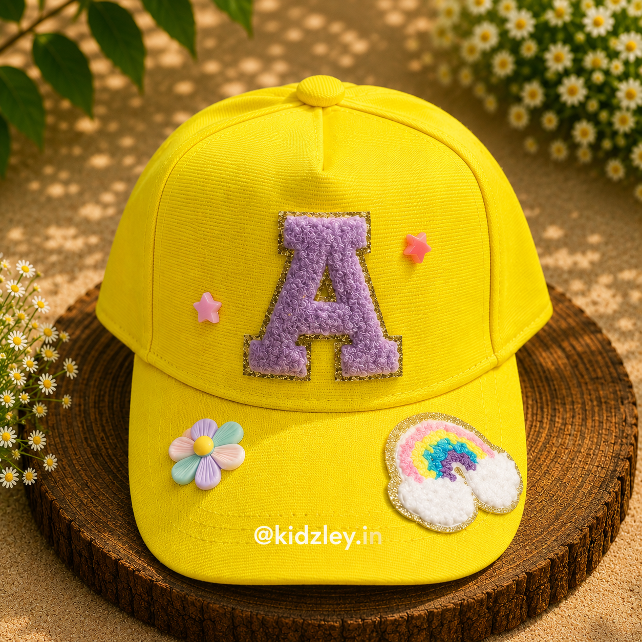 Personalised Rainbow Caps