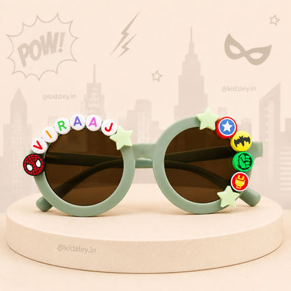 Personalised Avengers Themed Kids Sunglasses