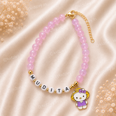 Kidzley Lilac Dream Name Necklaces