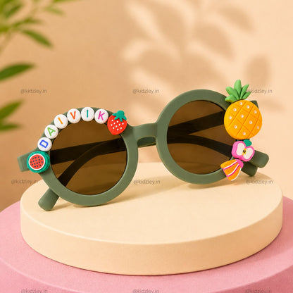 Personalised Fruit-Themed Kids Sunglasses