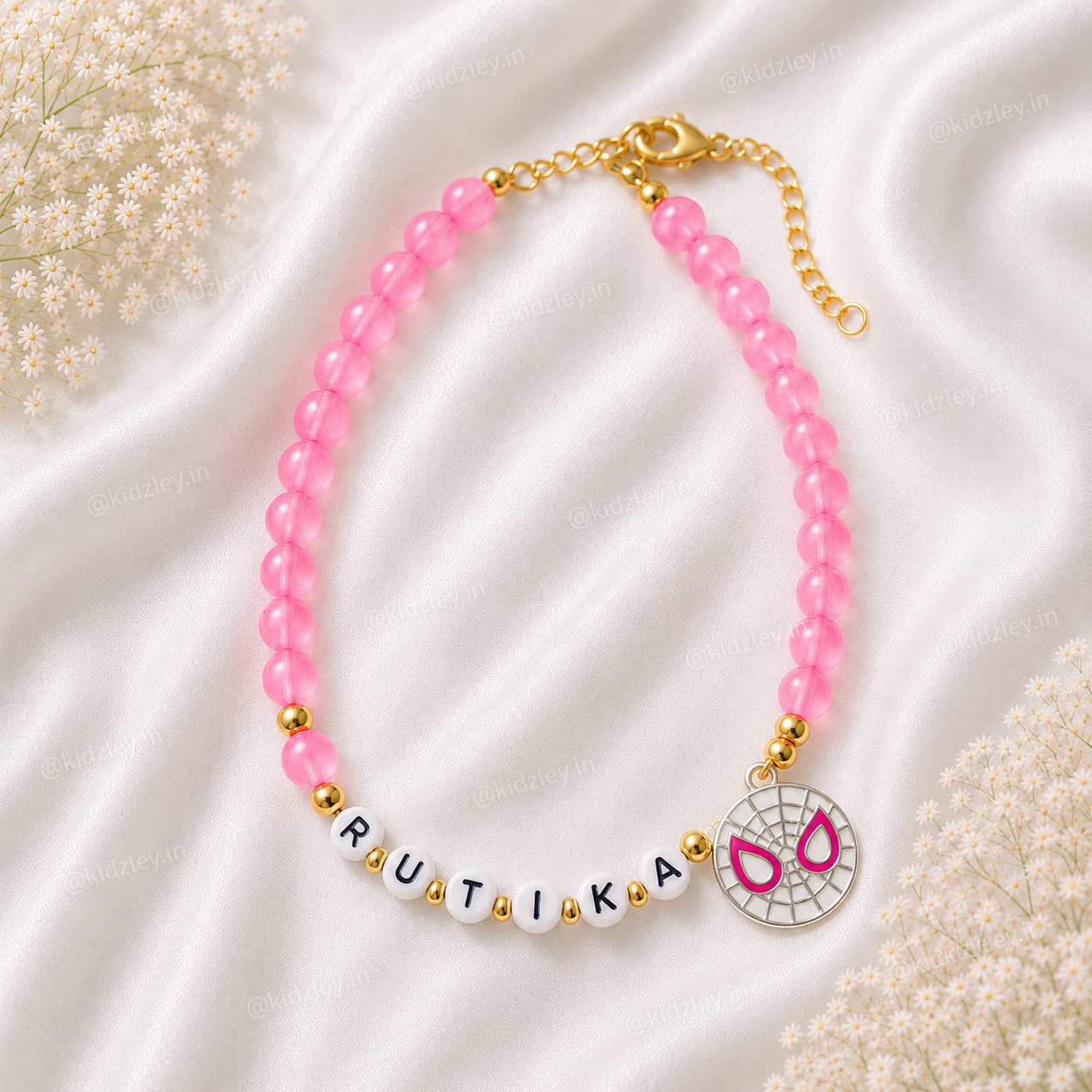 Kidzley Pinky Pop Name Necklaces
