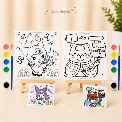 Canvas Painting - Big (Set Of 2)