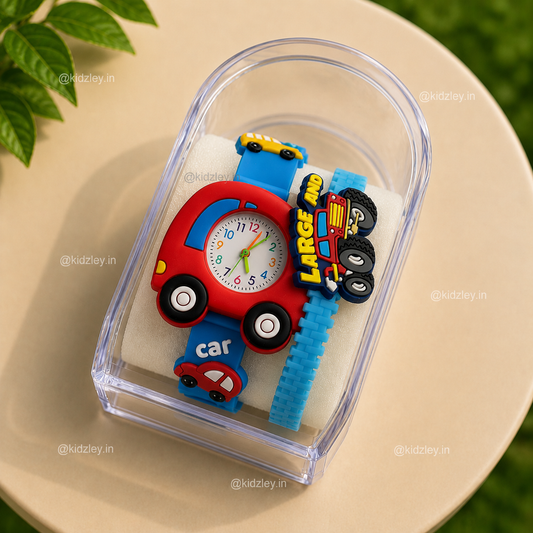 Watch With Band Set - Car Theme