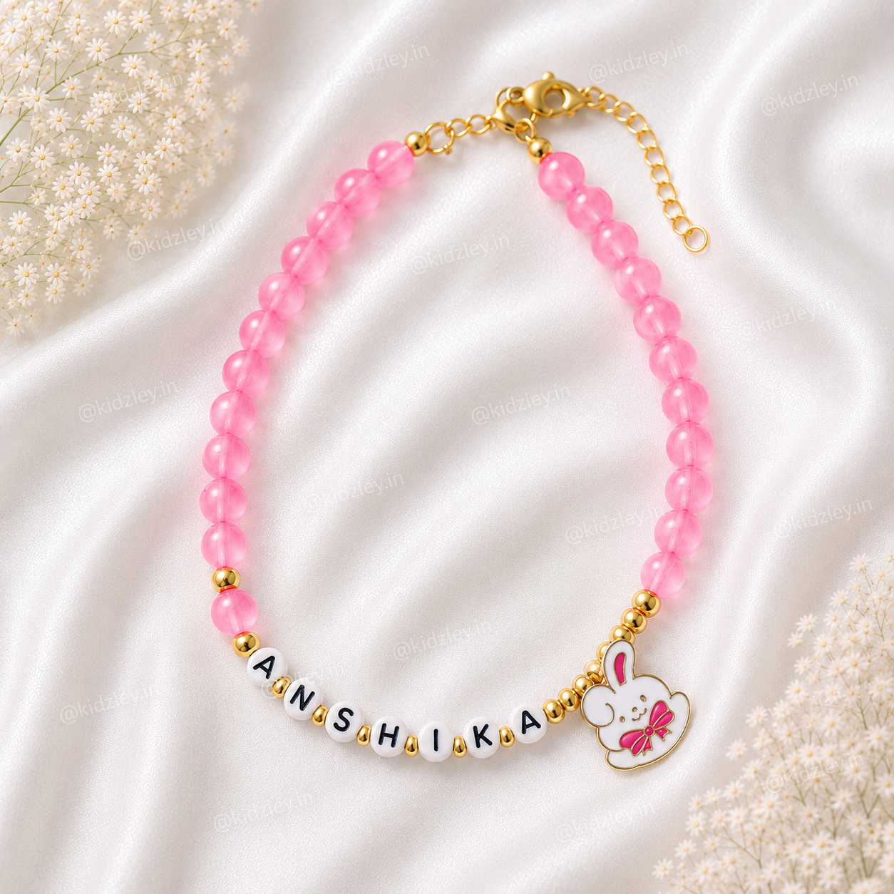 Kidzley Pinky Pop Name Necklaces