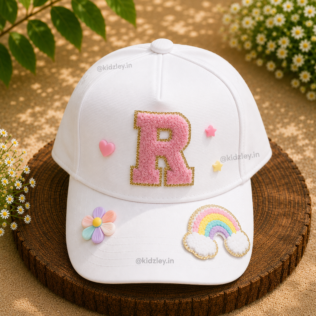 Personalised Rainbow Caps