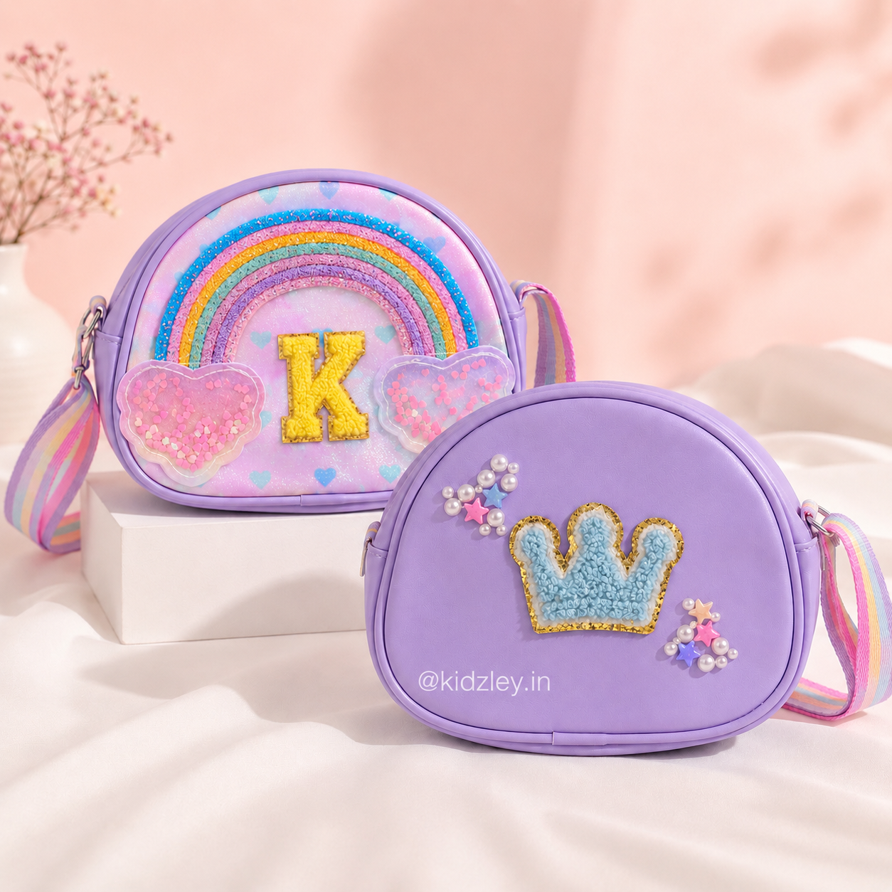 Personalised Rainbow Purses