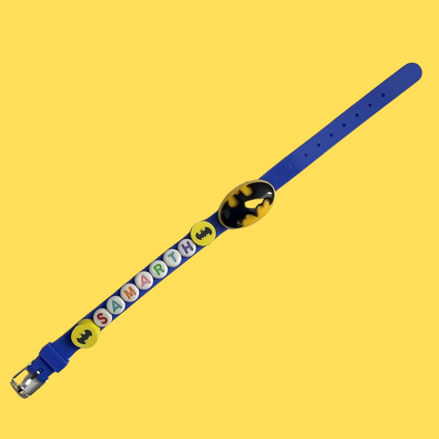 Superhero Avengers Themed Personalised Name Rakhi Bracelet Band (1 piece)