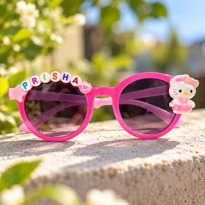 Personalised Kitty Themed Sunglasses for Girls