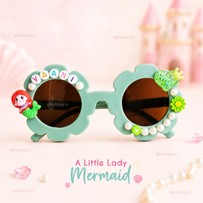 Personalised Princess Themed Floral Sunglasses