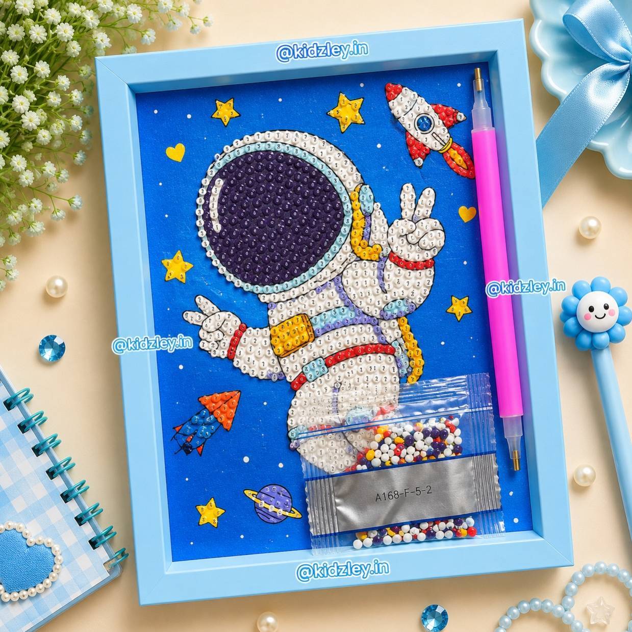 DIY Diamond (Dot) Paintings (Set Of 4)