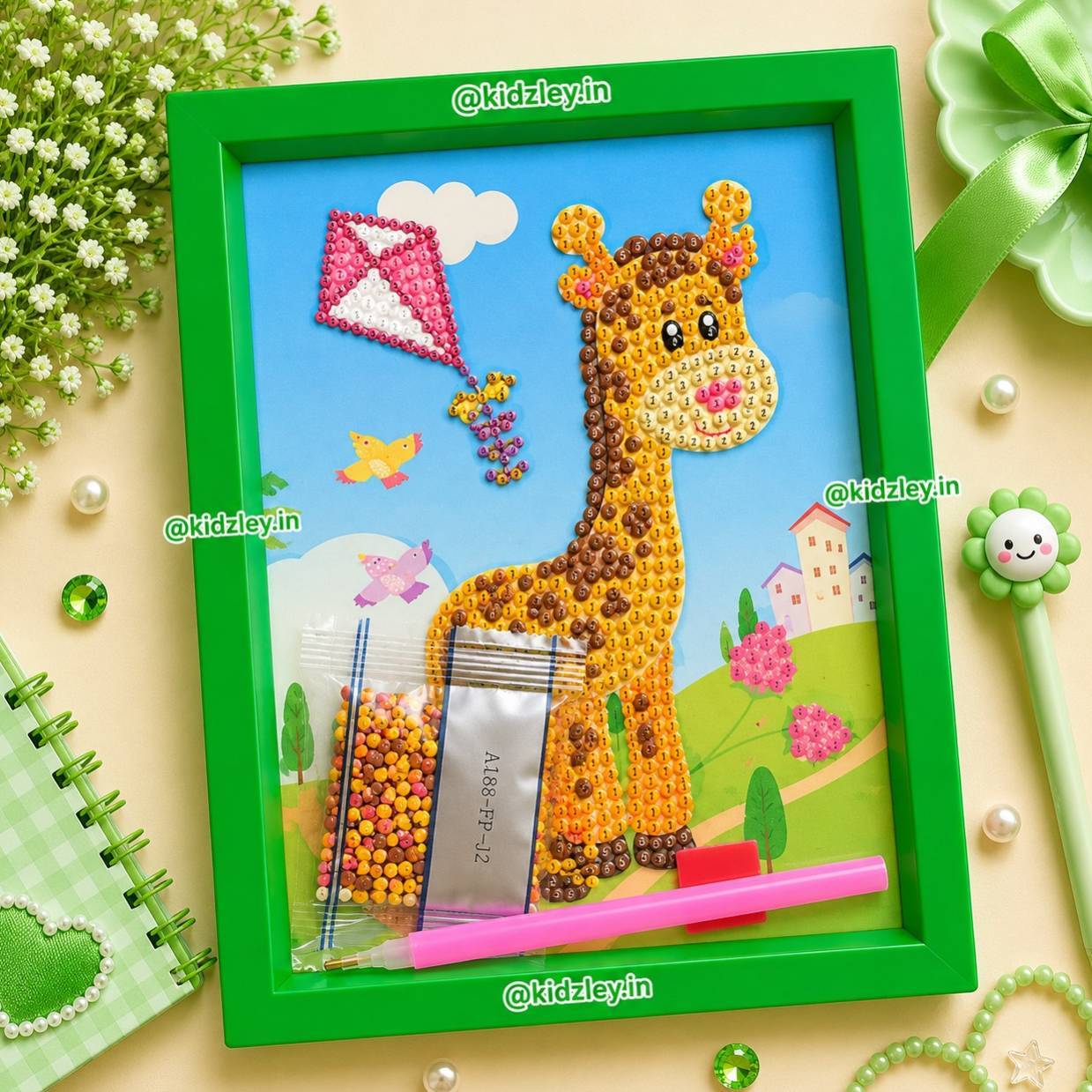 DIY Diamond (Dot) Paintings (Set Of 4)