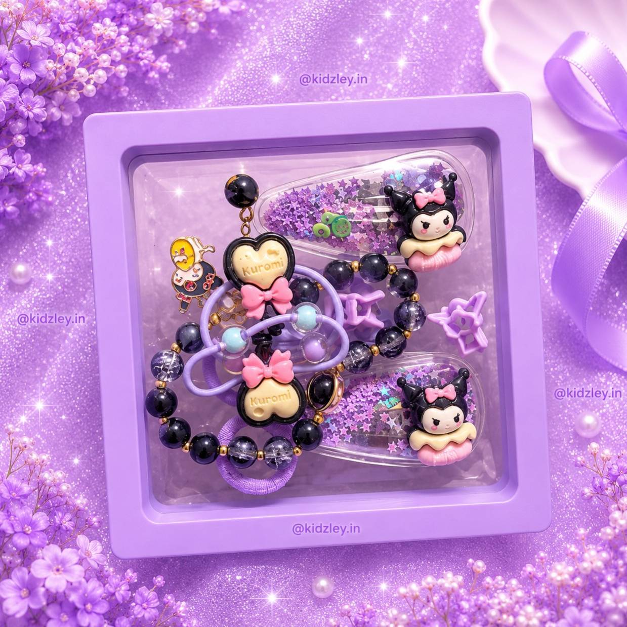 Premium Kawaii Accessories Set - Kuromi 1