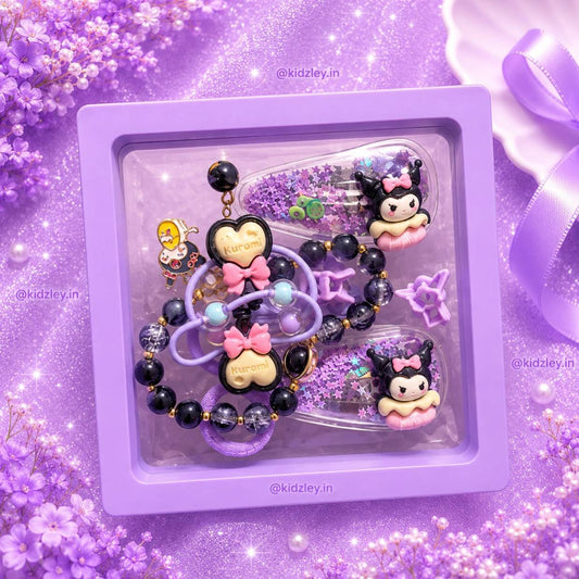 Premium Kawaii Accessories Set - Kuromi 1