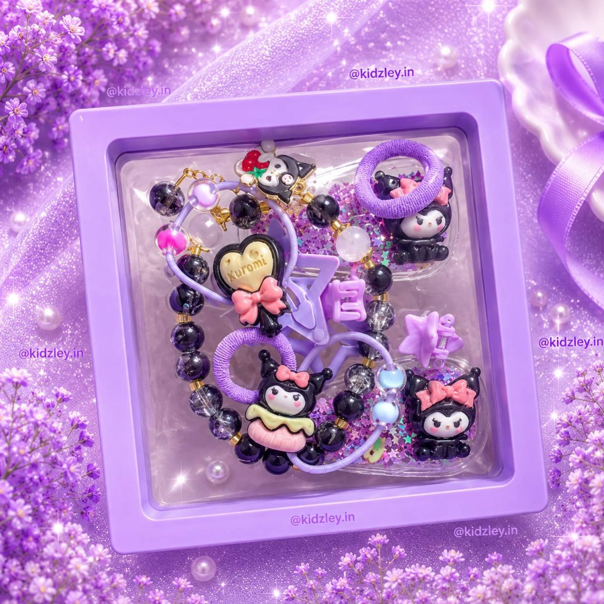 Premium Kawaii Accessories Set - Kuromi 2