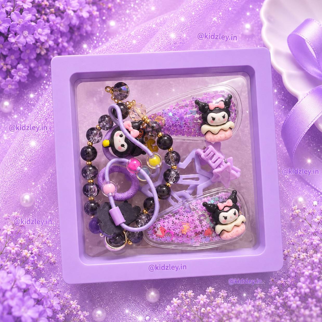 Premium Kawaii Accessories Set - Kuromi 3