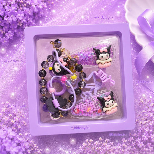 Premium Kawaii Accessories Set - Kuromi 3