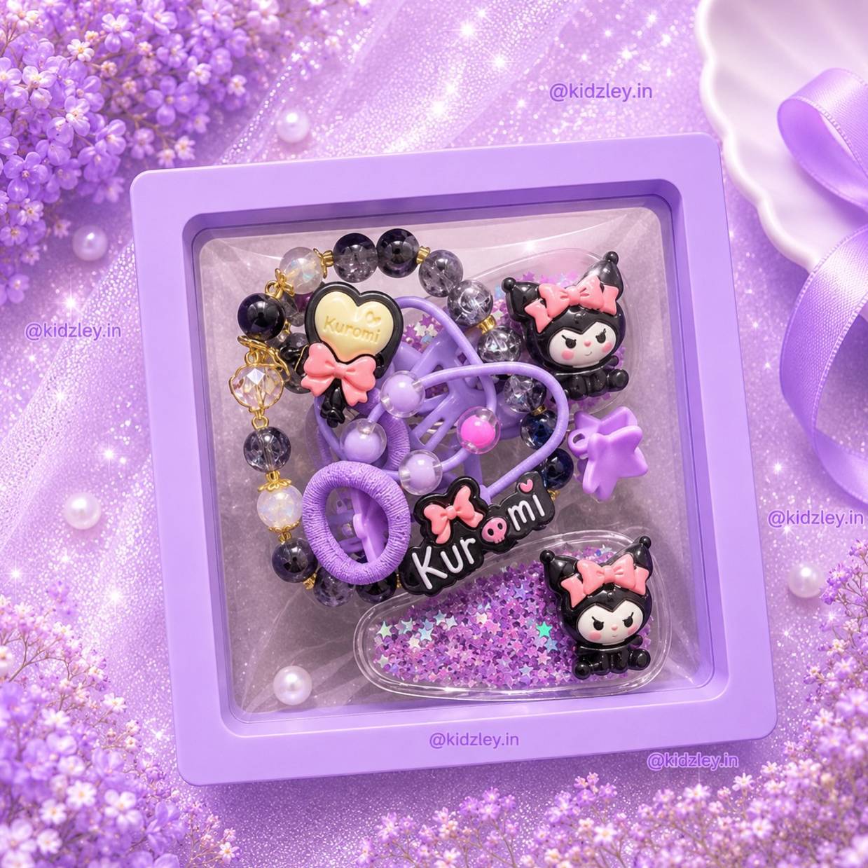 Premium Kawaii Accessories Set - Kuromi 4
