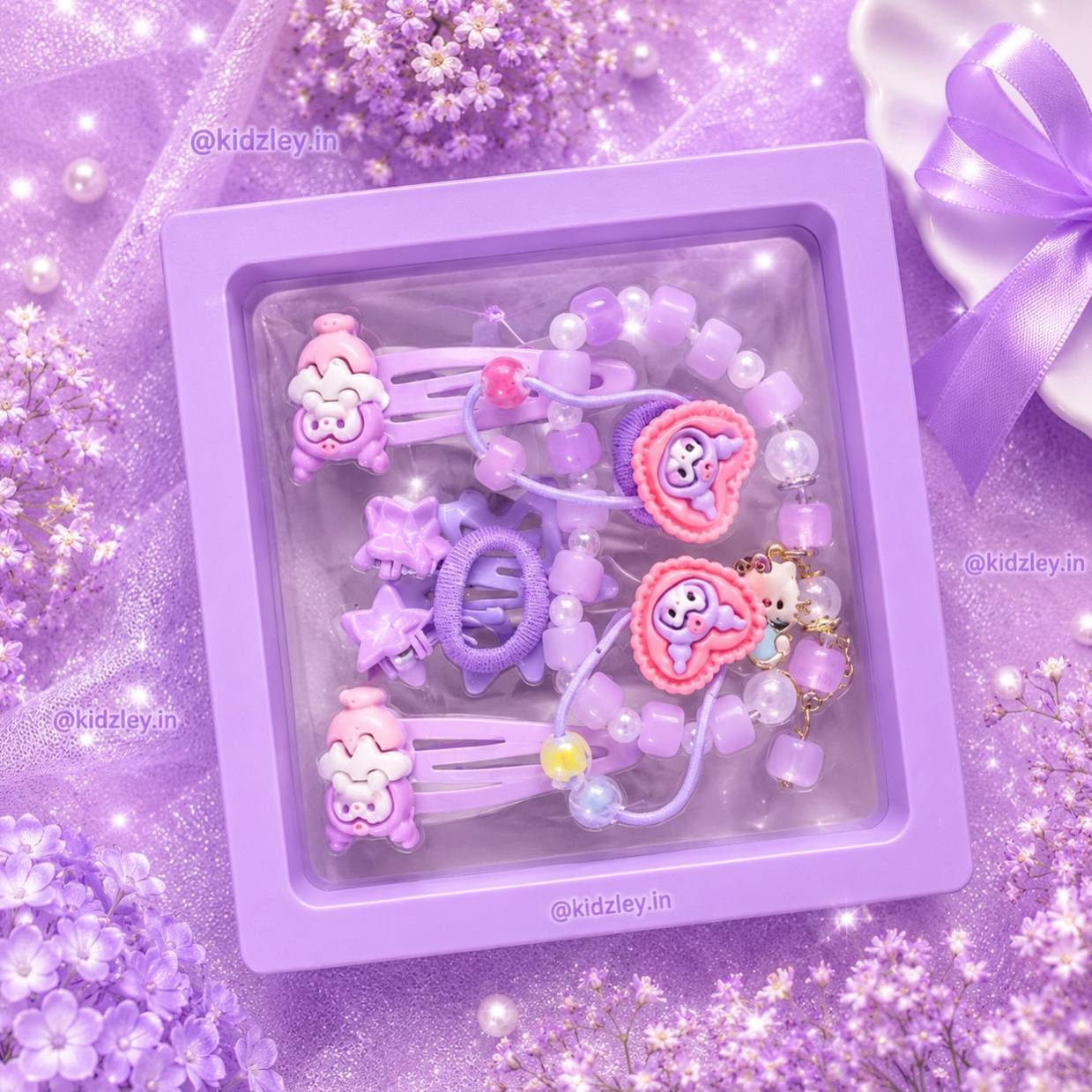 Premium Kawaii Accessories Set - Kuromi 5