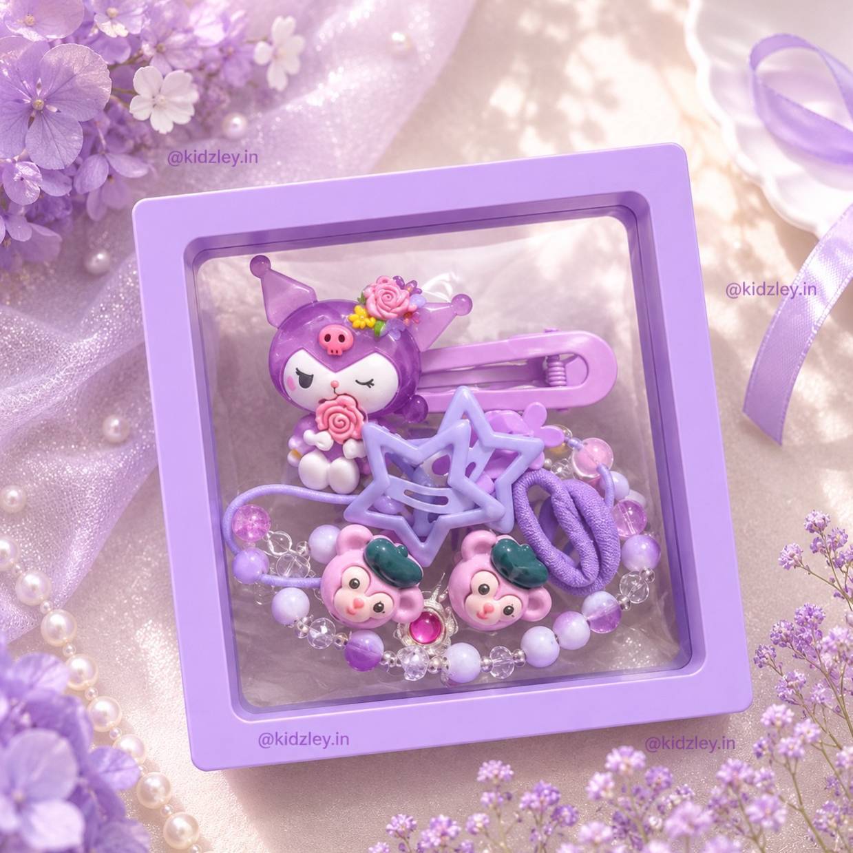 Premium Kawaii Accessories Set - Kuromi 9