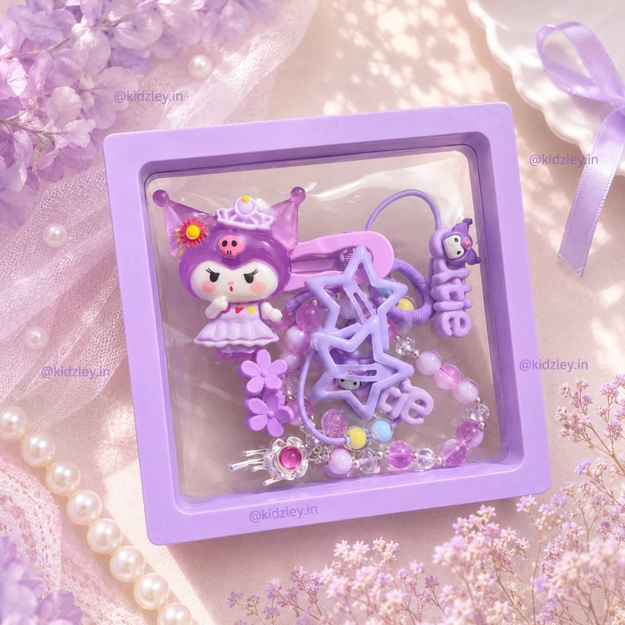 Premium Kawaii Accessories Set - Kuromi 10