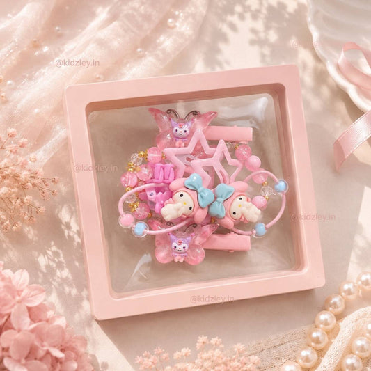 Premium Kawaii Accessories Set - Butterfly - My Melody 3