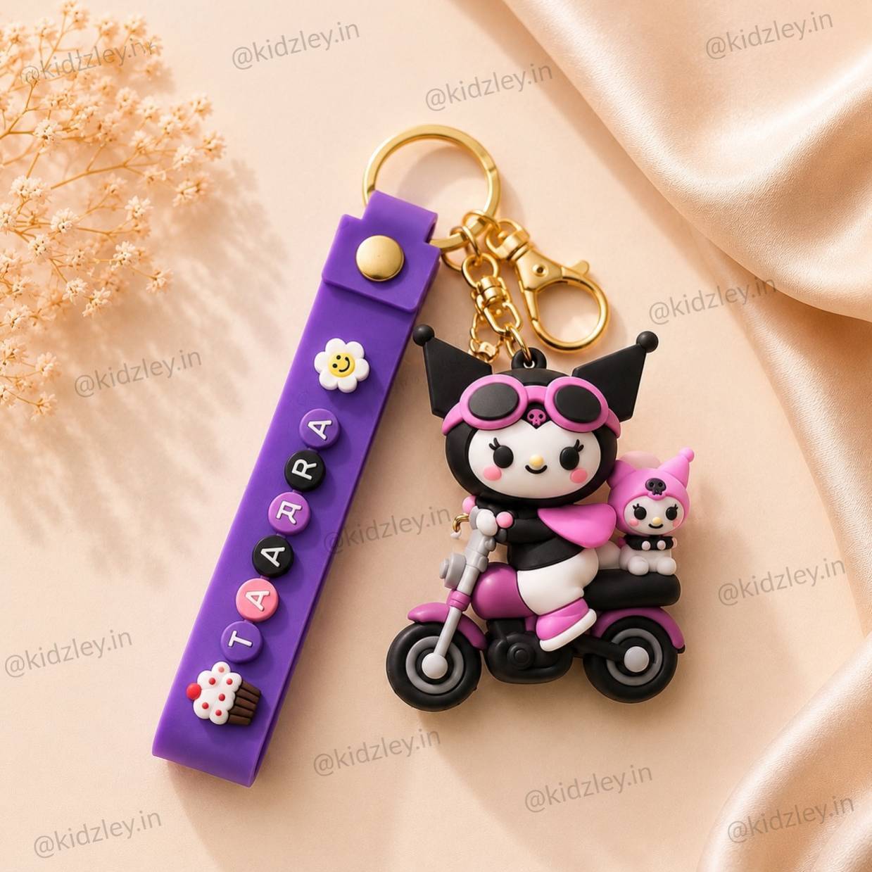 Kuromi- Personalised Keychains