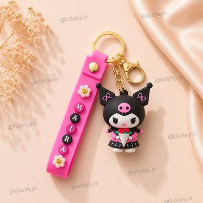 Kuromi- Personalised Keychains