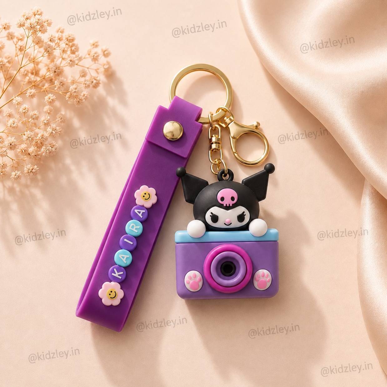 Kuromi- Personalised Keychains