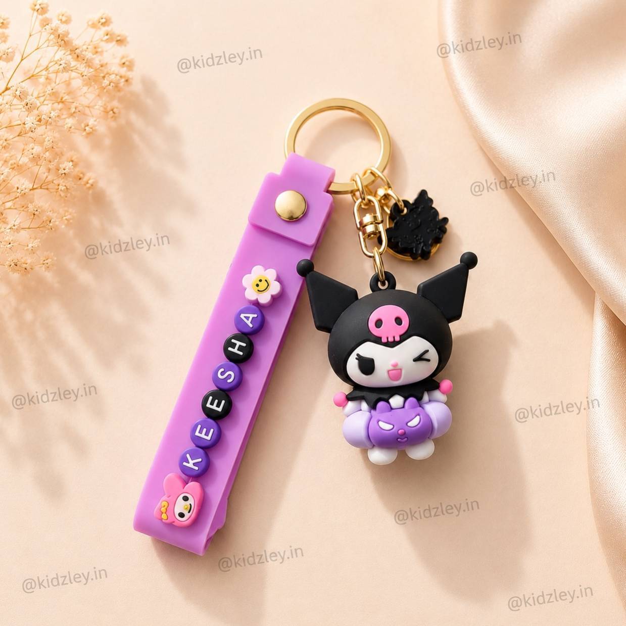 Kuromi- Personalised Keychains