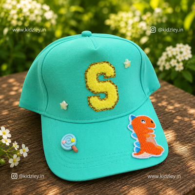 Dinosaur Themed Personalised Caps