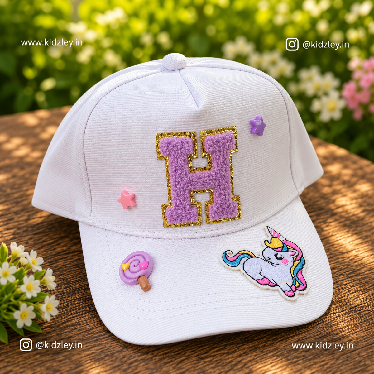 Personalised  Unicorn Caps