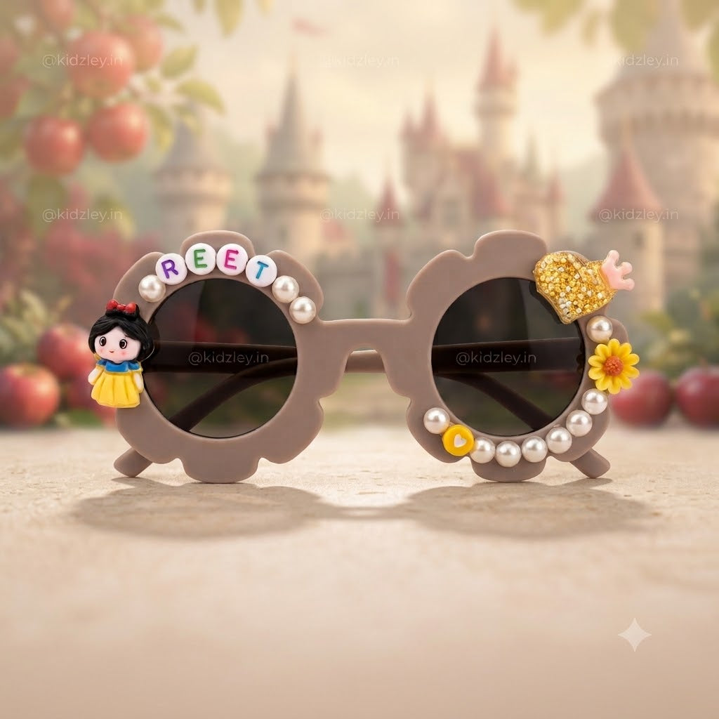 Personalised Princess Themed Floral Sunglasses