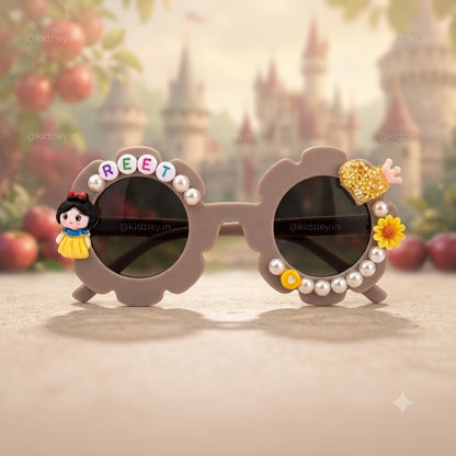 Personalised Princess Themed Floral Sunglasses